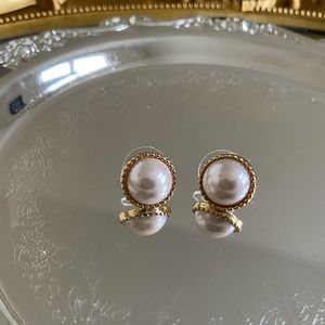 Pearl Stud Earrings